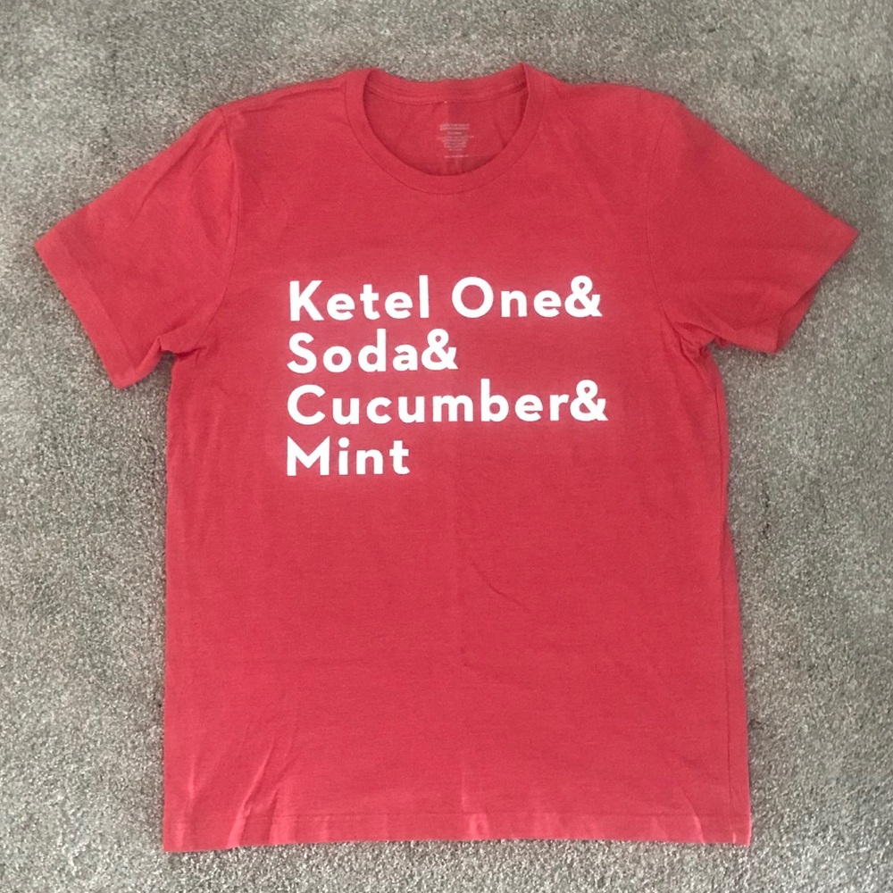 Ketel One Coral Shirt - Large